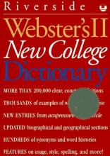 Cover art for Webster's II New College Dictionary
