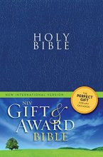 Cover art for NIV, Gift and Award Bible, Leather-Look, Blue, Red Letter Edition