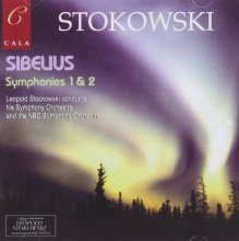 Cover art for Stokowski Conducts Sibelius: Symphony 1 & 2