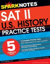 Cover art for 5 Practice Tests for the SAT II United States History (SparkNotes Test Prep)