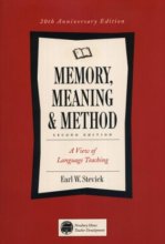 Cover art for Memory, Meaning, and Method: Some Psychological Perspectives on Language Learning