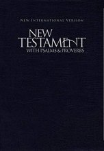 Cover art for NIV, New Testament with Psalms and Proverbs, Pocket-Sized, Paperback, Blue