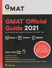 Cover art for GMAT Official Guide 2021