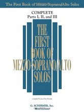 Cover art for The First Book of Solos Complete - Parts I, II and III: Mezzo-Soprano/Alto