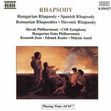 Cover art for Enescu: Romanian Rhapsodies, Op. 11 / Dvorak: Slavonic Rhapsody, Op. 45 / Liszt: Hungarian Rhapsody, No. 2 / Ravel: Spanish Rhapsody