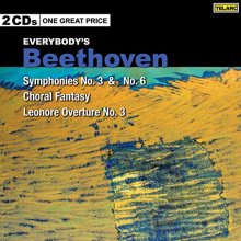 Cover art for Beethoven: Symphonies, No. 3 & 6 [2 CD]