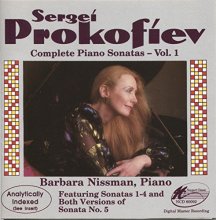 Cover art for Prokofiev: Complete Piano Sonatas, Volume 1