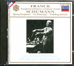 Cover art for Schumann: Symphony No 4; Franc