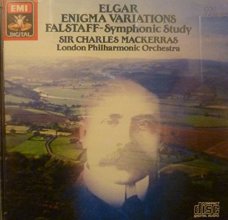 Cover art for Elgar: Enigma Variations; Falstaff Symphonic Study