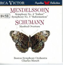 Cover art for Mendelssohn: Symphonies Nos. 4 & 5 / Schumann: Manfred Overture, Op. 115