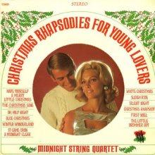 Cover art for Christmas Rhapsodies For Young Lovers - Midnight String Quartet [Vinyl LP Record]