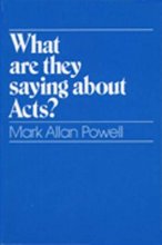 Cover art for What Are They Saying About Acts?