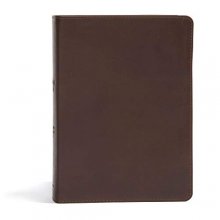 Cover art for CSB She Reads Truth Bible, Brown Genuine Leather, Indexed, Black Letter, Full-Color Design, Wide Margins, Notetaking Space, Devotionals, Reading ... Ribbon Markers, Easy-to-Read Bible Serif Type