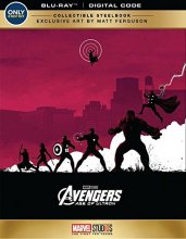 Cover art for Avengers: Age of Ultron SteelBook Ferguson Blu-ray Best Buy Exclusive BRAND NEW
