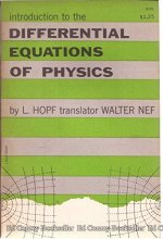 Cover art for Introduction to the Differential Equations of Physics