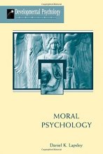 Cover art for Moral Psychology (Developmental Psychology Series)