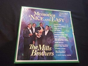 Cover art for THE MILLS BROTHERS MEMORIES NICE AND EASY vinyl record