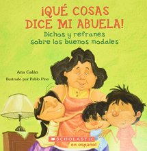 Cover art for Qué cosas dice mi abuela (The Things My Grandmother Says) (Spanish Edition)