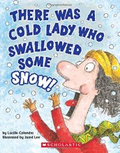 Cover art for There Was a Cold Lady Who Swallowed Some Snow! (A Board Book) (There Was an Old Lad)
