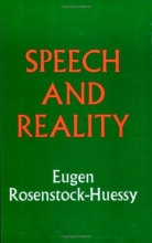 Cover art for Speech and Reality