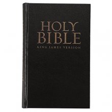 Cover art for KJV Holy Bible, Pew and Worship Bible Red Letter Edition Hardcover - Ribbon Marker, King James Version, Black