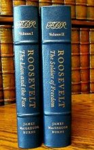 Cover art for Roosevelt, James MacGregor Burns, Set of 2, Volumes (Easton Press)