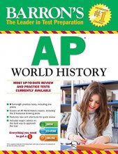 Cover art for Barron's AP World History with CD-ROM, 7th Edition