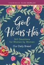 Cover art for God Hears Her: 365 Devotions for Women by Women
