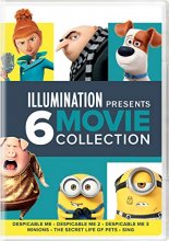 Cover art for Illumination Presents: 6-Movie Collection (Despicable Me / Despicable Me 2 / Despicable Me 3 / Minions / The Secret Life of Pets / Sing)