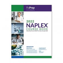 Cover art for RxPrep's 2022 Course Book for Pharmacist Licensure Exam Preparation