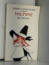 Cover art for Volpone (Longman study texts)