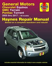 Cover art for Chevrolet Equinox (05-17), GMC Terrain (10-17) & Pontiac Torrent (06-09) Haynes Repair Manual (Haynes Automotive)