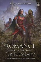 Cover art for Romance of the Perilous Land: A Roleplaying Game of British Folklore (Osprey Roleplaying)