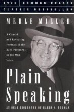 Cover art for Plain Speaking: An Oral Biography of Harry S. Truman