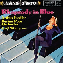 Cover art for Gershwin: Rhapsody in Blue; Concerto in F; An American in Paris; Variations on "I Got Rhythm"