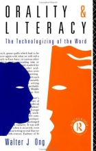 Cover art for Orality and Literacy (New Accents)