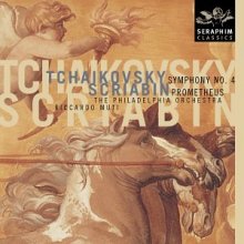 Cover art for Tchaikovsky: Symphony 4 / Scriabin: Prometheus  (Riccardo Muti for the Philadelphia Orchestra)