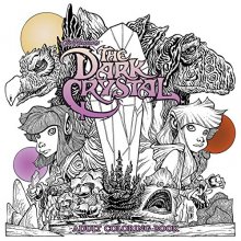Cover art for Jim Henson's The Dark Crystal Adult Coloring Book