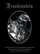 Cover art for Bernie Wrightson's Frankenstein