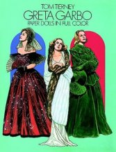 Cover art for Greta Garbo Paper Dolls in Full Color