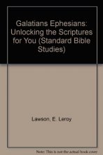 Cover art for Galatians Ephesians: Unlocking the Scriptures for You (Standard Bible Studies)