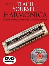 Cover art for Step One: Teach Yourself Harmonica Course: Book/3 CDs/DVD/Harmonica Pack