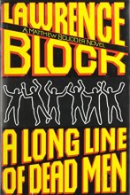 Cover art for A Long Line of Dead Men (Matthew Scudder)