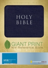 Cover art for NIV Giant Print Reference Bible
