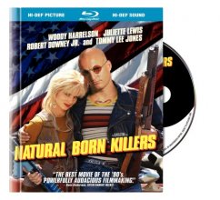 Cover art for Natural Born Killers (R-Rated Version) (Blu-ray Book Packaging)
