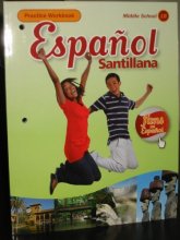 Cover art for Espanol Santillana, Practice Workbook (Middle School 1B)