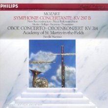 Cover art for Mozart: Symphonie Concertante (K. 297B) and Oboe Concerto (KV 314)
