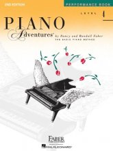 Cover art for Level 4 - Performance Book: Piano Adventures
