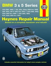 Cover art for BMW 3 & 5 Series (82-92) Haynes Repair Manual (Does not include information specific to diesel engine or all-wheel drive models. Includes vehicle ... specific exclusion noted) (Haynes Manuals)