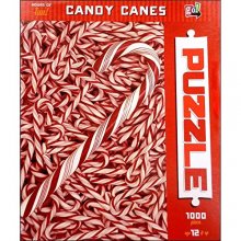 Cover art for Candy Canes 1000 Piece Puzzle by Go! Games